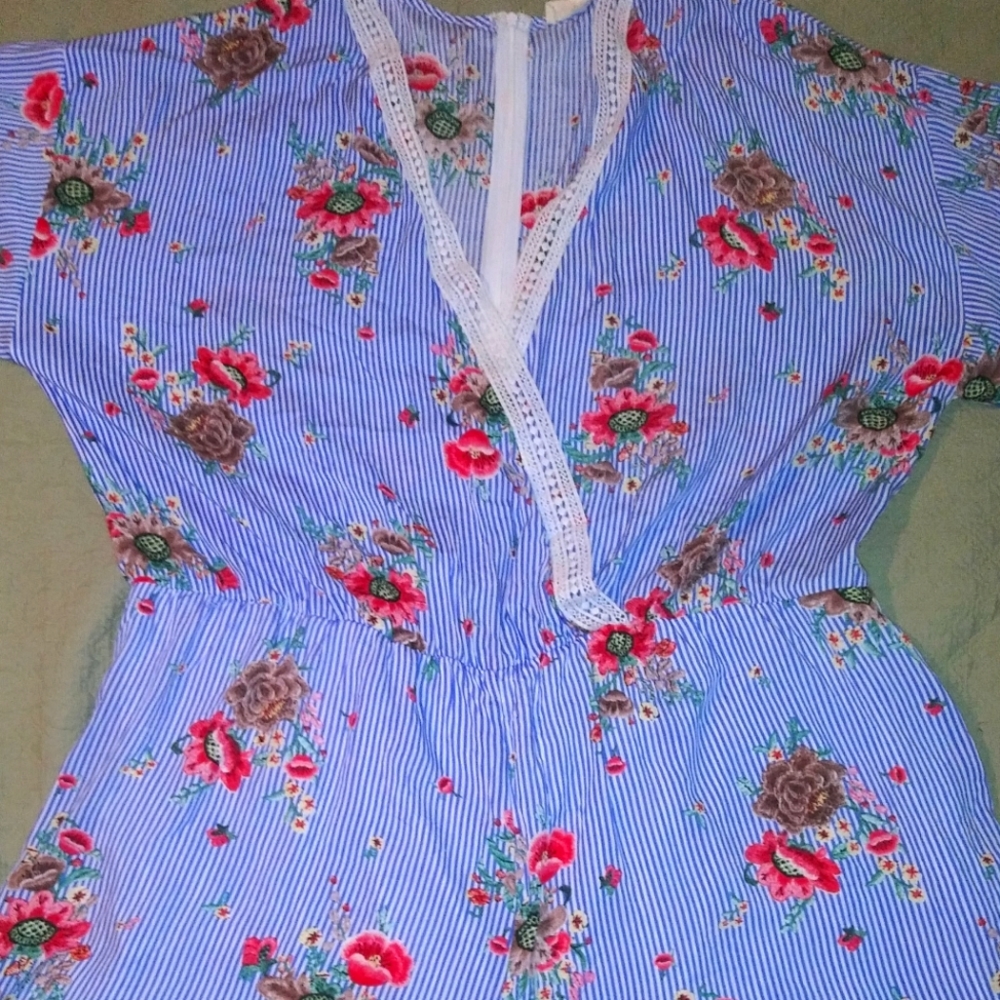 Plus size Shorts Romper